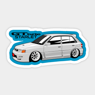 Toyota Starlet Sticker